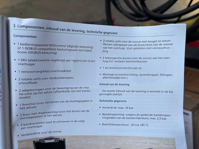 2025 ptg v2000 as banden luchtdrukwisselsysteem - afbeelding 15 van  21