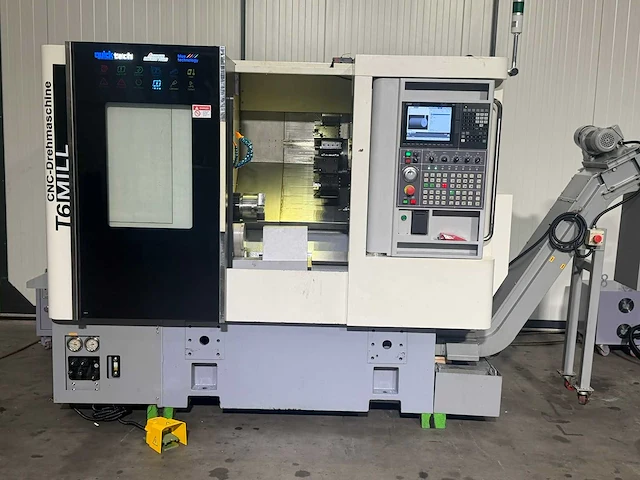 2025 quicktech t6-mill cnc draaibank met aangedreven gereedschap - afbeelding 1 van  42
