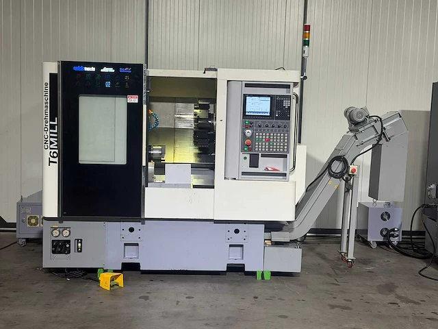 2025 quicktech t6-mill cnc draaibank met aangedreven gereedschap - afbeelding 39 van  42
