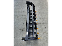 2025 rhino-cross 78 inch heavy duty fork grapple industriele grijper met tanden ten behoeve van schranklader - afbeelding 6 van  10