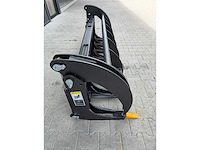 2025 rhino-cross 78 inch heavy duty fork grapple industriele grijper met tanden ten behoeve van schranklader - afbeelding 5 van  7