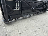 2025 rhino-cross 78 inch heavy duty fork grapple industriele grijper met tanden ten behoeve van schranklader - afbeelding 7 van  8