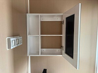 2025 rhino-cross-containers 1 deur en 3 ramen zwart 40ft hq/12 m - containerwoning / container office unit - afbeelding 14 van  35