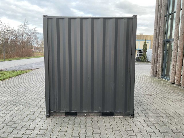 2025 rhino-cross-containers 12ft - zwart zeecontainer - afbeelding 7 van  8