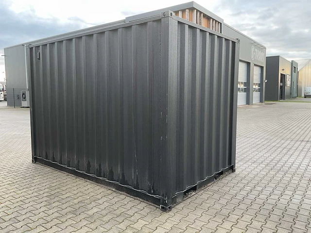 2025 rhino-cross-containers 12ft zeecontainer met roldeur - afbeelding 11 van  12