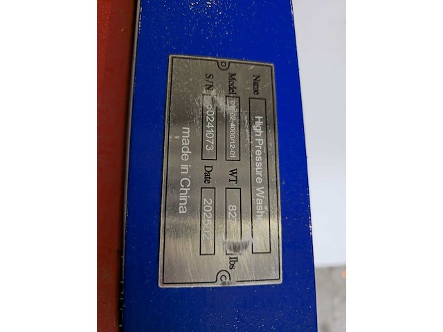 2025 rhino-cross industrial 250 bar warmwater hogedrukreiniger met tank - afbeelding 8 van  16