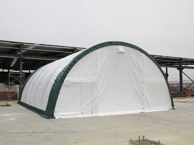 2025 rhino-cross-shelter 206012r - 18,3x6,1x3,66 m opslagtent / opslagshelter - afbeelding 1 van  8