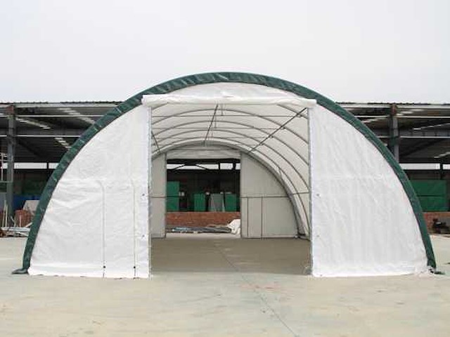 2025 rhino-cross-shelter 508025r 24,4x15,25x7,625 m opslagtent / opslagshelter - afbeelding 1 van  6