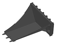 2025 rhino-cross stobbenbak 1270x1540x800 voorzetapparatuur - afbeelding 1 van  1