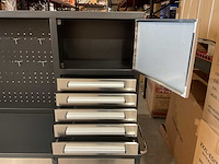 2025 rhino-cross-tools h10ft-30d-2 01b zwart/rvs gereedschapkast - afbeelding 4 van  18