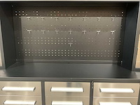 2025 rhino-cross-tools h10ft-30d-2 01b zwart/rvs gereedschapkast - afbeelding 18 van  18