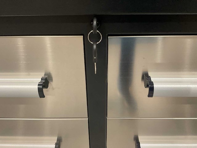 2025 rhino-cross-tools h10ft-30d-2 01b zwart/rvs gereedschapkast - afbeelding 3 van  13