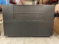 2025 rhino-cross-tools h10ft-30d-2 01b zwart/rvs gereedschapkast - afbeelding 10 van  13