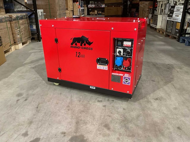 2025 rhino-cross ve12000de stroomgenerator - afbeelding 1 van  14