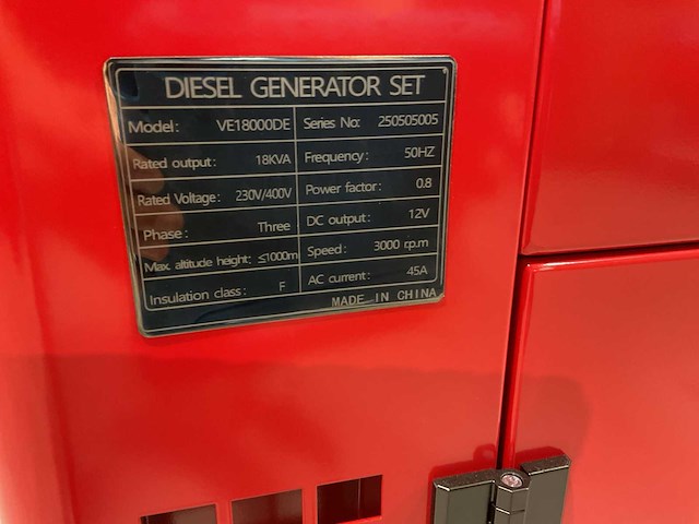 2025 rhino-cross ve18000de stroomaggregaat - afbeelding 4 van  13