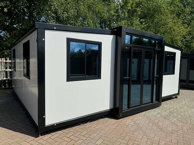 2025 rhino-houses 36,5 m2 2 slaapkamers, badkamer en keuken mobiele woonunit / tiny house - afbeelding 1 van  16