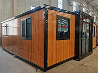 2025 rhino-houses 36,5 m2 bruin 2 slaapkamers, badkamer en keuken mobiele woonunit / tiny house - afbeelding 13 van  17