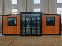 2025 rhino-houses 36,5 m2 bruin 2 slaapkamers, badkamer en keuken mobiele woonunit / tiny house - afbeelding 12 van  26