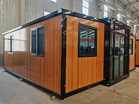 2025 rhino-houses 36,5 m2 bruin 2 slaapkamers, badkamer en keuken mobiele woonunit / tiny house - afbeelding 22 van  26