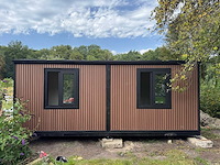 2025 rhino houses 36,5 m2 met glazen wand, 2 slaapkamers, badkamer en keuken mobiele woonunit / tiny house - afbeelding 4 van  19