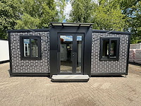 2025 rhino houses 36,5 m2 met glazen wand, 2 slaapkamers, badkamer en keuken mobiele woonunit / tiny house - afbeelding 2 van  22