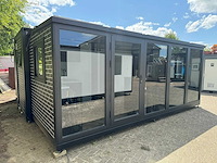 2025 rhino houses 36,5 m2 met glazen wand, 2 slaapkamers, badkamer en keuken mobiele woonunit / tiny house - afbeelding 3 van  22