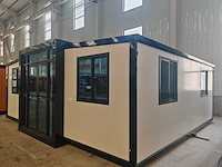 2025 rhino houses 36,5 m2 wit 2 slaapkamers, badkamer en keuken mobiele woonunit / tiny house - afbeelding 1 van  12