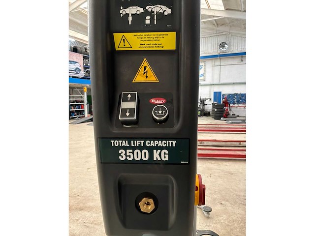 2025 rotary spoa3ts 2-koloms hefbrug 3500kg - afbeelding 11 van  12