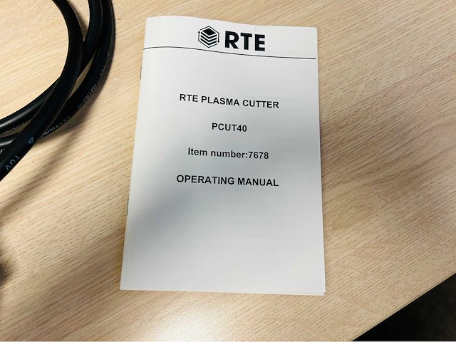2025 rte pcut 7678 plasmasnijmachine 40a - afbeelding 9 van  10