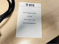 2025 rte pcut 7678 plasmasnijmachine 40a - afbeelding 6 van  6