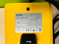 2025 rte pcut 7678 plasmasnijmachine 40a - afbeelding 6 van  10