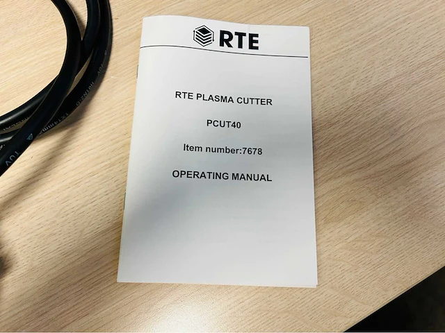 2025 rte pcut 7678 plasmasnijmachine 40a - afbeelding 9 van  9