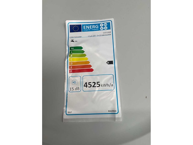 2025 saga xpress rvs boiler 150 liter - afbeelding 4 van  4