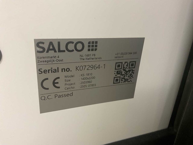 2025 salco ks 1810 koelschuifdeur - afbeelding 5 van  7