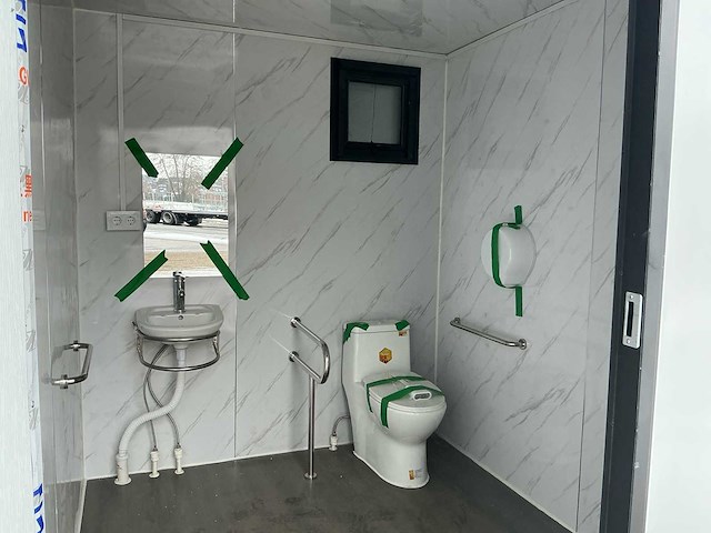 2025 sanitair unit toilet en wasbak minder validen sanitairunit - afbeelding 5 van  26