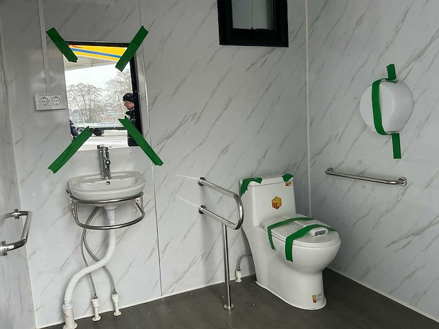 2025 sanitair unit toilet en wasbak minder validen sanitairunit - afbeelding 6 van  26