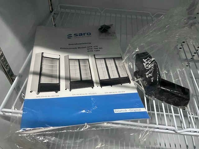 2025 saro gtk 1065 3-deurs glasdeur koelkast - afbeelding 3 van  11