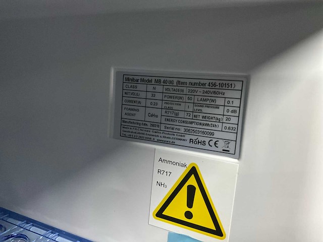 2025 saro mb 40ug minibar - afbeelding 3 van  4