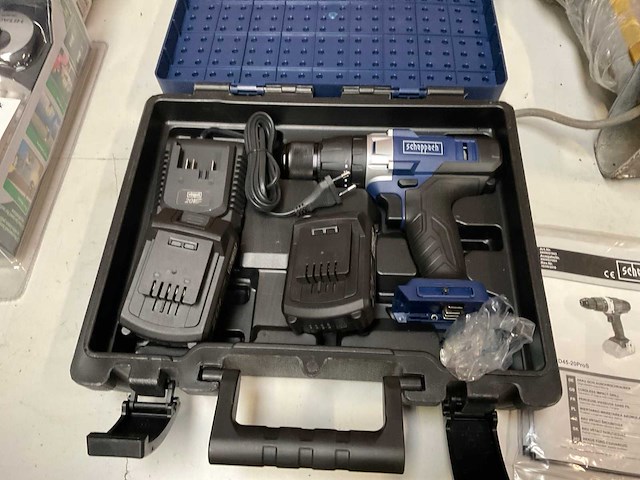 2025 scheppach ccd45-20pros boormachine - afbeelding 1 van  3