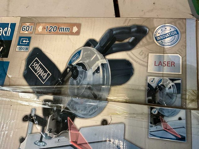 2025 scheppach hm 80 l afkortcirkelzaagmachine - afbeelding 3 van  3