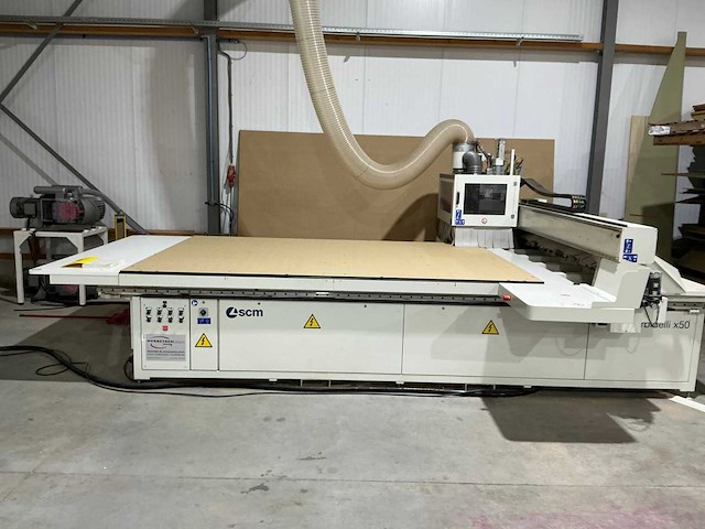 2025 scm morbidelli fre018 x50 cnc nesting freesmachine - afbeelding 12 van  27