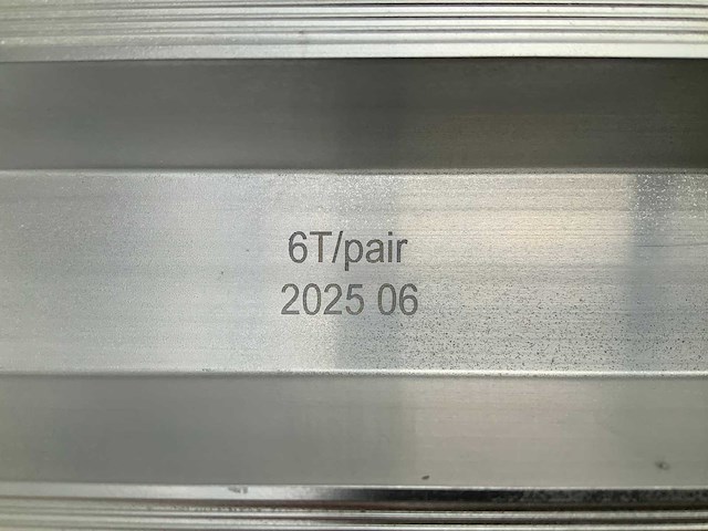 2025 set aluminium oprijplaat 6t - afbeelding 7 van  7
