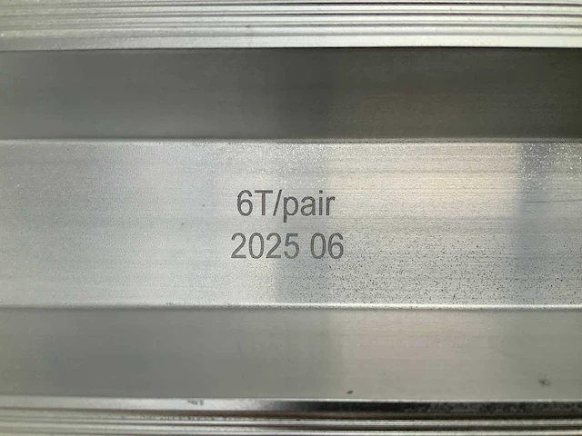 2025 set aluminium oprijplaat 6t - afbeelding 7 van  7