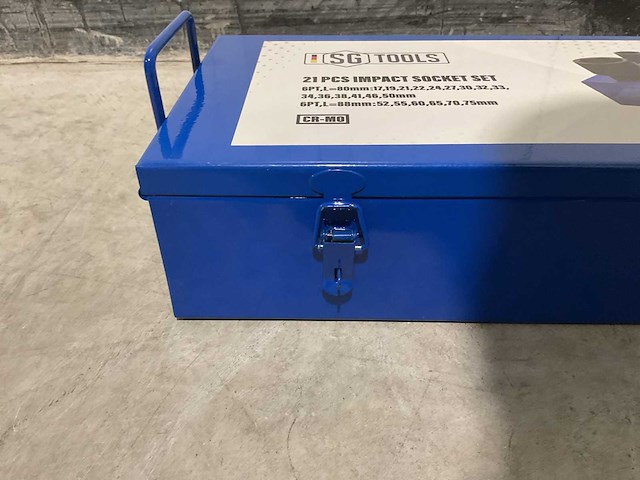 2025 sg tools 21 pcs impact socket set krachtdoppenset - afbeelding 10 van  11