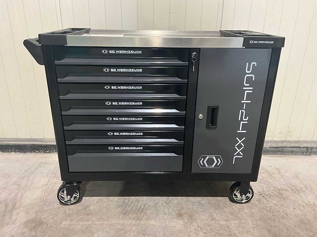 2025 sg werkzeuge sg14-24 xxl gereedschapswagen gevuld - afbeelding 9 van  15
