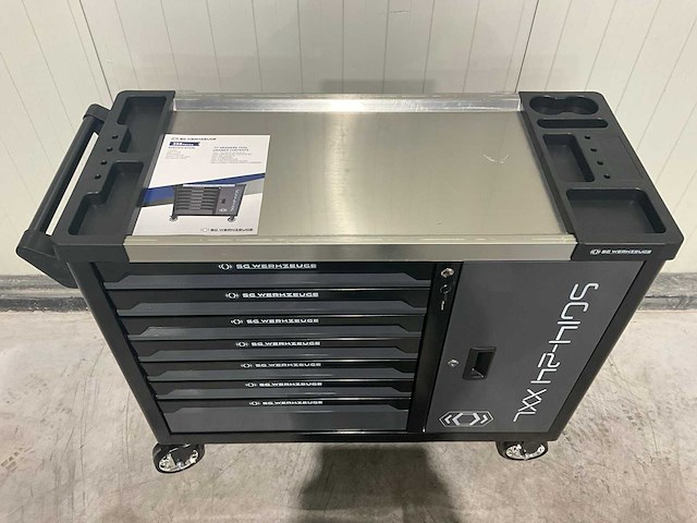 2025 sg werkzeuge sg14-24 xxl gereedschapswagen gevuld - afbeelding 10 van  15