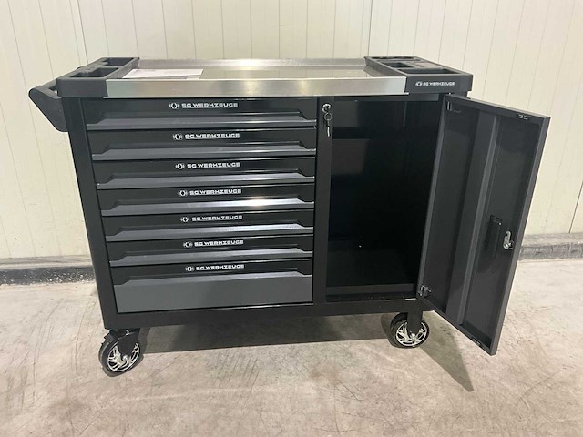 2025 sg werkzeuge sg14-24 xxl gereedschapswagen gevuld - afbeelding 11 van  15