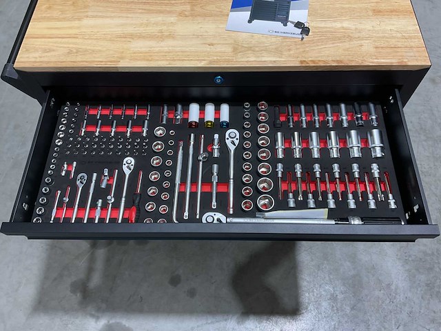 2025 sg werkzeuge sg32-24 pro max gereedschapswagen gevuld - afbeelding 3 van  24