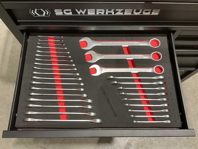 2025 sg werkzeuge sg32-24 pro max gereedschapswagen gevuld - afbeelding 4 van  25