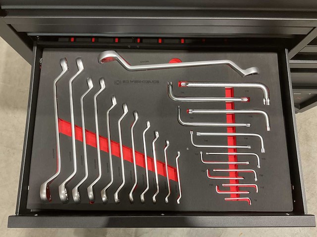 2025 sg werkzeuge sg32-24 pro max gereedschapswagen gevuld - afbeelding 5 van  25